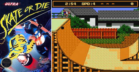 jeu vidéo skate or die, NES