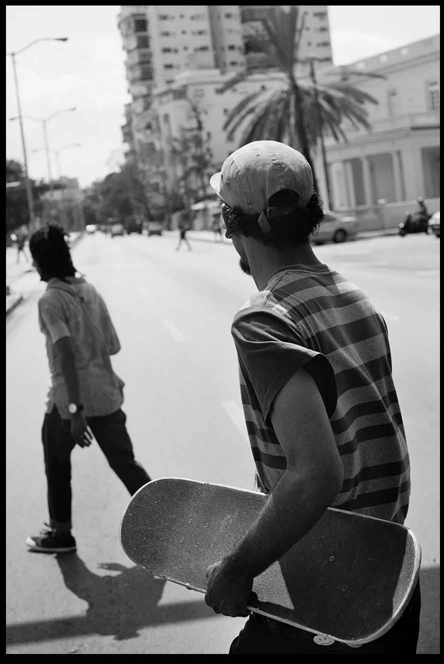 Skater à la Havane